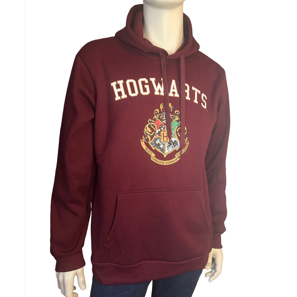Harry Potter Hogworts Fleece Sweatshirt Hoodie Kangaroo Pouch Pocket UNISEX